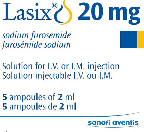 Lasix Ampoules 20mg**